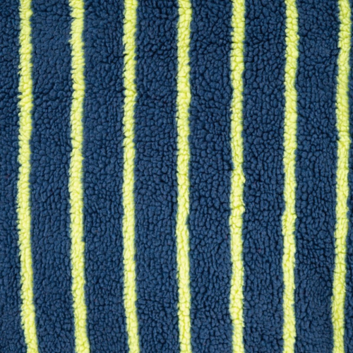 Preview: Teddy Plüsch - Lulu Stripes - petrol/lime