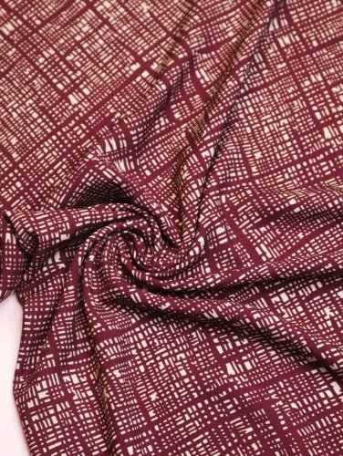 Preview: Viskose mit LENZING™ ECOVERO™ Fasern - Path - Pinot - MeetMilk