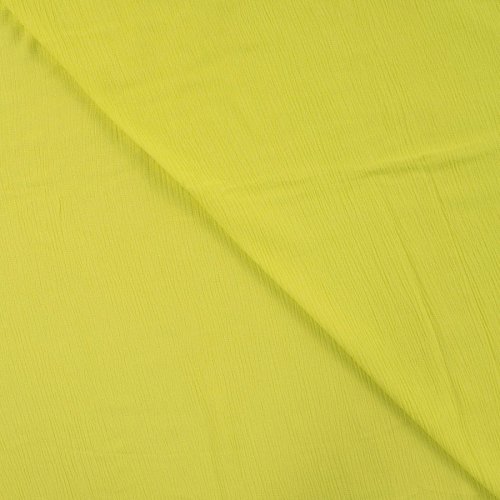 Viskose Crincle - uni - lime