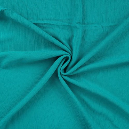 Viskose Crincle - uni - emerald