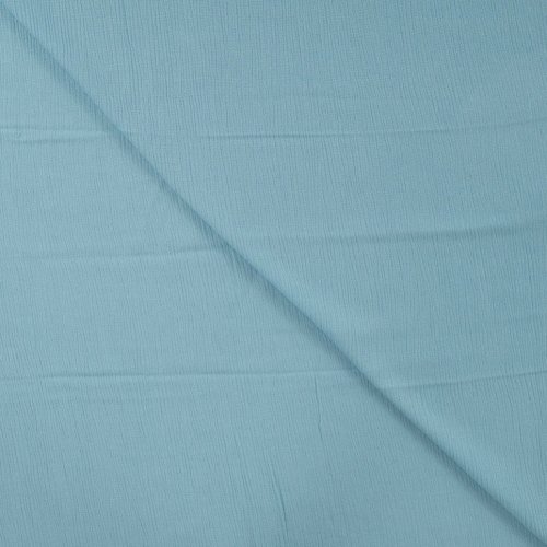 Viskose Crincle - uni - dusty blue