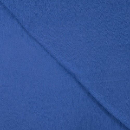 Viskose Crincle - uni - royal