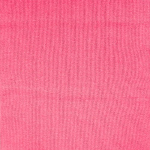Ripp Bündchen - uni - neon pink meliert