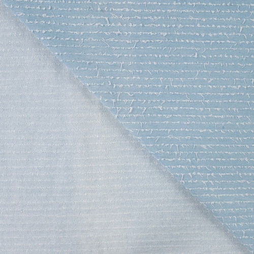 Preview: RESTSTÜCK 1,60m !!! - Denim - Fringe Vibe - light blue