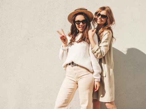 Baumwolle - Vintage washed - sand