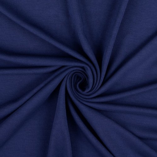 Heavy Viskosejersey - uni - marine