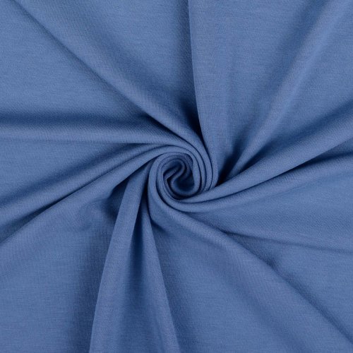 Heavy Viskosejersey - uni - denim