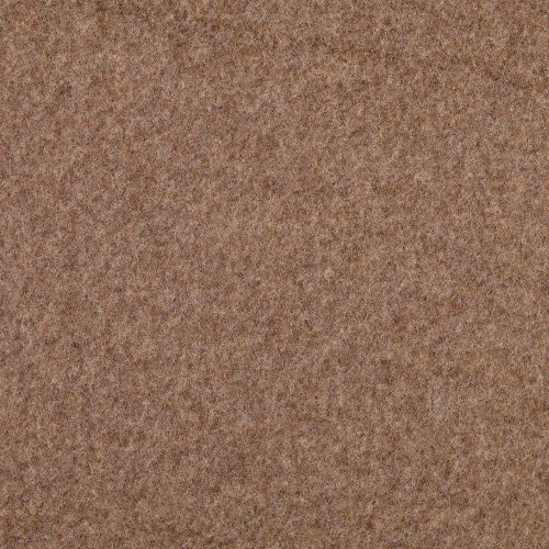 Wollfleece - uni - braun