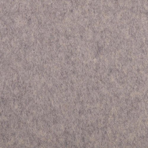 Wollfleece - uni - grau