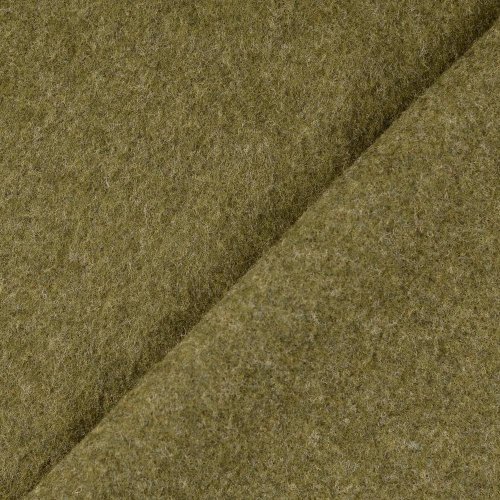 Wollfleece - uni - oliv