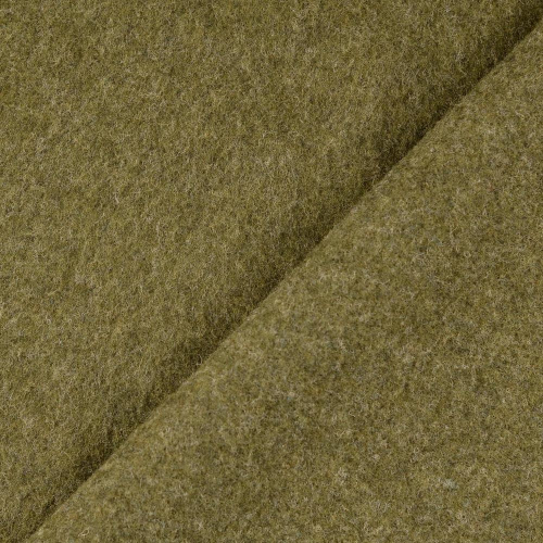 Preview: RESTSTÜCK 1,30m !!! - Wollfleece - uni - oliv