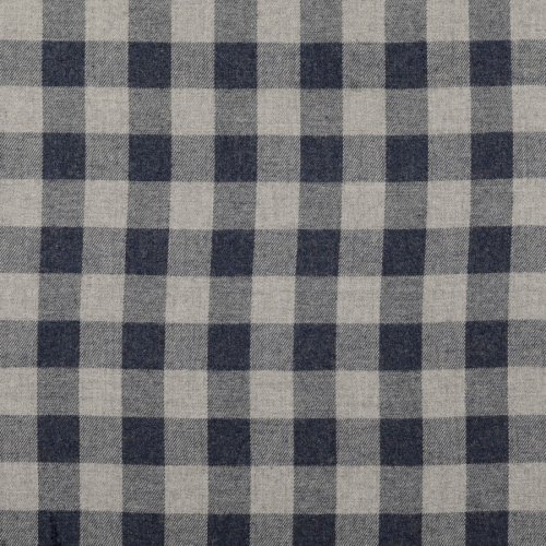 Preview: Baumwoll Flanell - Sveta - denim/grau