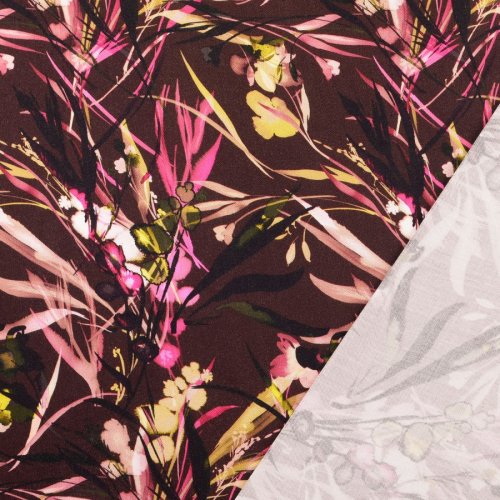 Viskosesatin - matt - Wild Orchid - bordeaux