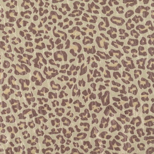 Preview: Jackenstoff Jacquard mit Glitzer - Leo - mauve