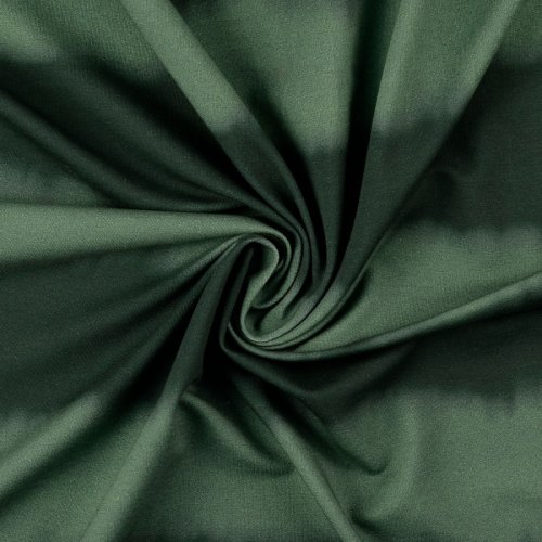 French Terry - Batik Streifen - dunkelgrün