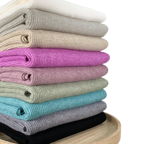Preview: Viskosestrick - Kelly - khaki melange