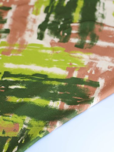 Viskose Twill mit LENZING™ ECOVERO™ Fasern - Videy Brush - willow grove - Mind the Maker