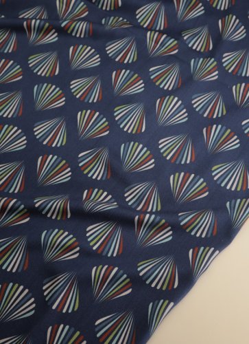 Preview: Viskose Twill mit LENZING™ ECOVERO™ Fasern - Fanny - indigo night - Mind the Maker