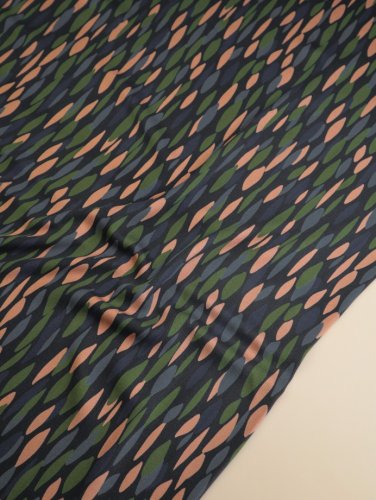 Preview: Viskose Twill mit LENZING™ ECOVERO™ Fasern - Stan - night - Mind the Maker