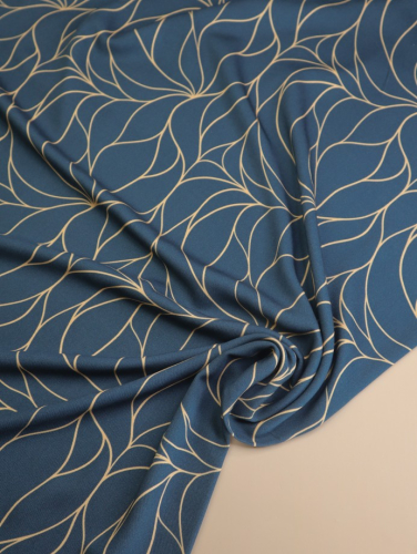 RESTSTÜCK 1,50m !!! - Viskose Twill mit LENZING™ ECOVERO™ Fasern - Serena - storm - Mind the Maker