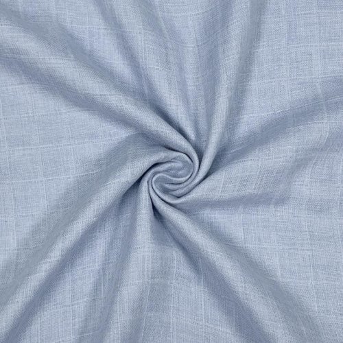 Bio Musselin - hellblau melange
