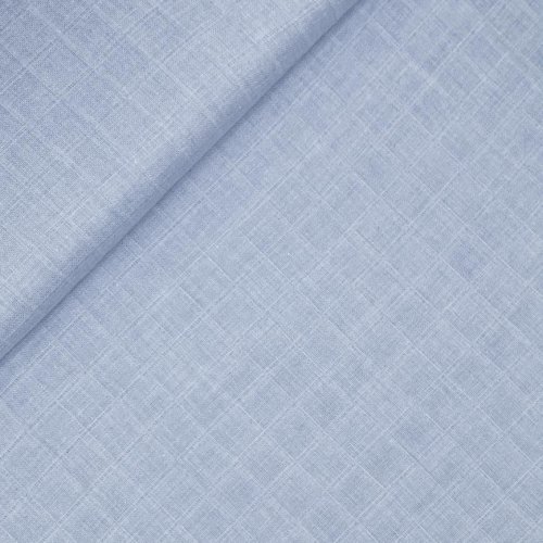 RESTSTÜCK 1,10m !!! - Bio Musselin - hellblau melange