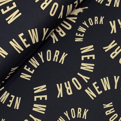 Bio Sweat - angerauht - New York - schwarz