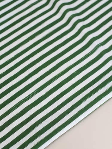 Baumwoll Leinen - Lined up - verdant green - Mind the Maker