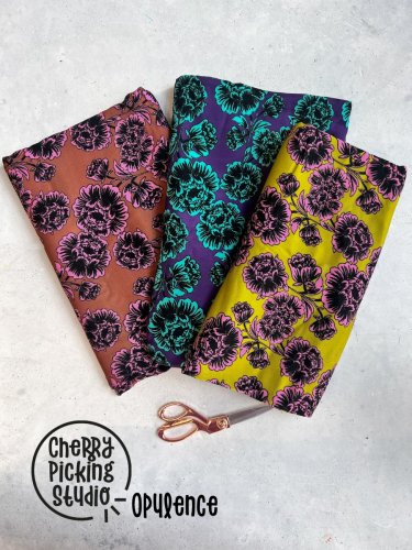 Viskose - Poenis - rosa/terracotta - Opulence - Swafing by Cherry Picking