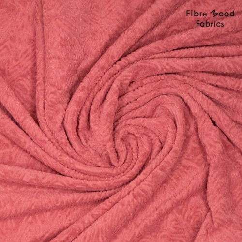 Preview: Frottee Jacquard - Struktur - ziegel - Fibremood No. 39