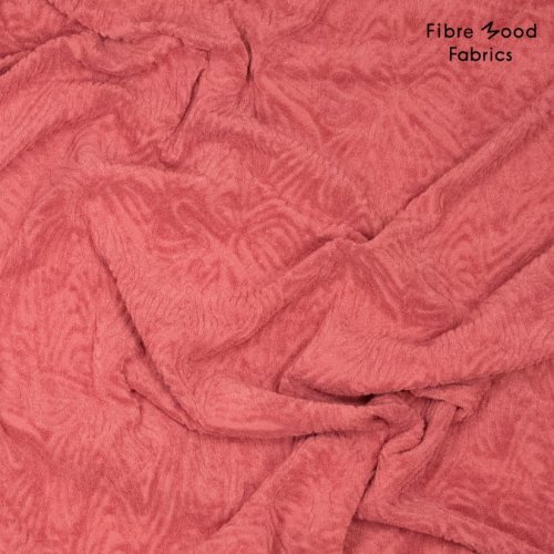 Preview: Frottee Jacquard - Struktur - ziegel - Fibremood No. 39