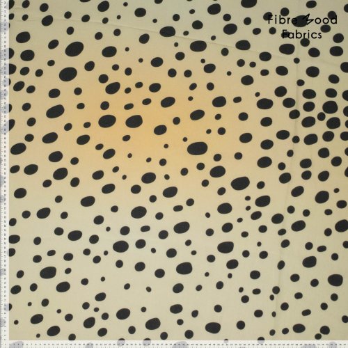 Modal Webware - Dots - beige/black - Fibremood Spezial No. 4