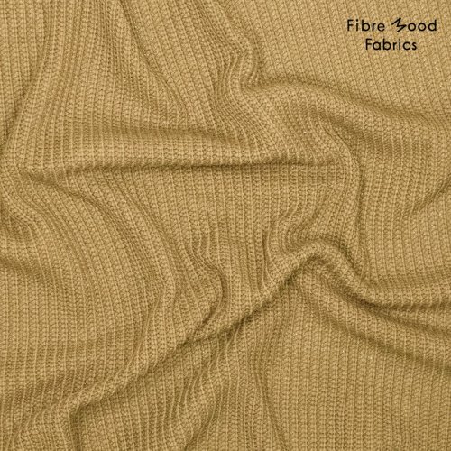 Preview: Grobstrick - beige/gold glitzer - Fibremood No. 36