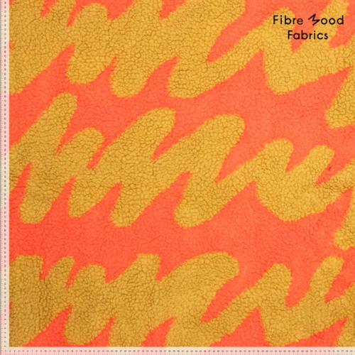 Teddyplüsch - Weave - orange/karamel - Fibremood Special No. 5