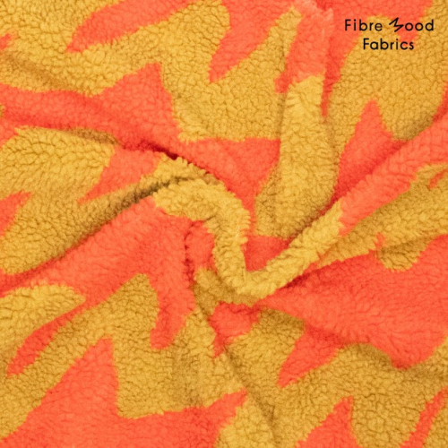 Teddyplüsch - Weave - orange/karamel - Fibremood Special No. 5