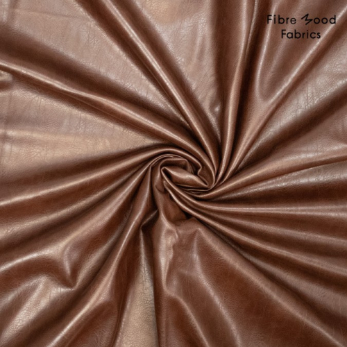 Preview: Kunstleder - vegan - braun - Fibremood Special No. 5