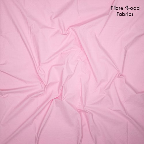 Baumwoll Popeline - stone washed - pink - Fibremood No. 33
