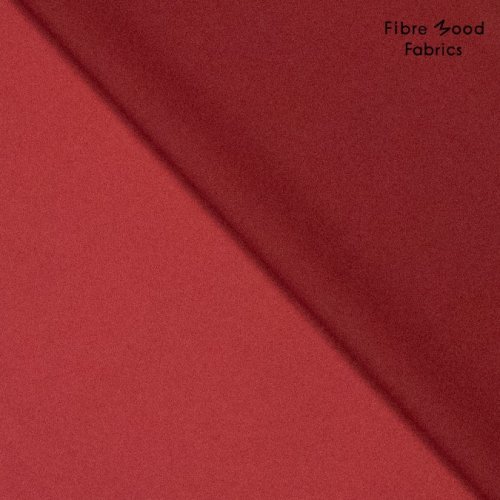 Preview: Satinstretch - uni - dark red - Fibremood No. 39