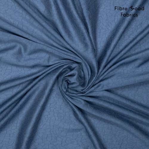 Preview: Tencel™ - Crinckle Jacquard - blue - Fibremood No. 38