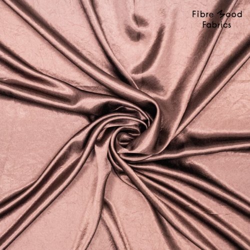 Preview: Satin - Crinkle - dark brown - Fibremood No. 37