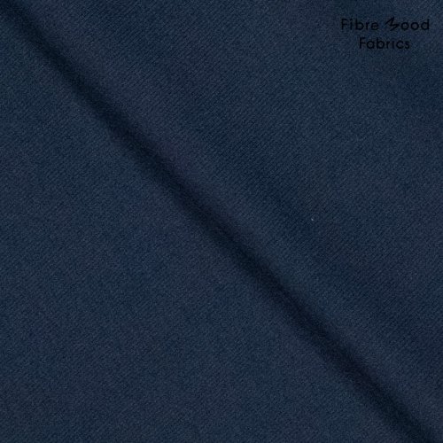 Preview: RESTSTÜCK 0,90m !!! - Sweat - jogging brush - dark blue - Fibremood No. 35