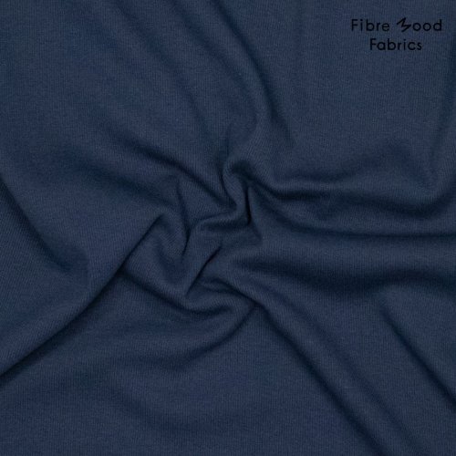 Preview: RESTSTÜCK 0,90m !!! - Sweat - jogging brush - dark blue - Fibremood No. 35