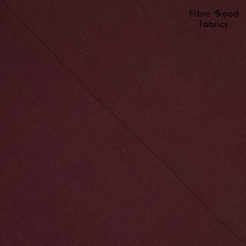 Bündchen Schlauch - Feinripp - dark brown - Fibremood Spezial No. 4