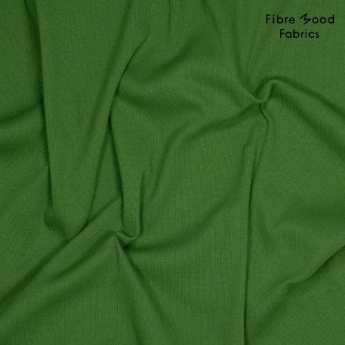 Bündchen Schlauch - Feinripp - green - Fibremood No. 35