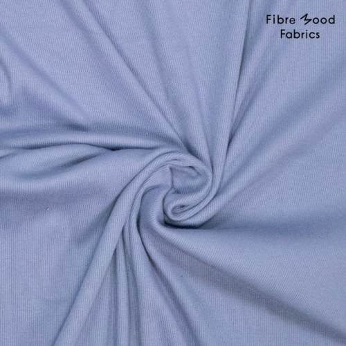 Bündchen Schlauch - Feinripp - blue - Fibremood No. 40