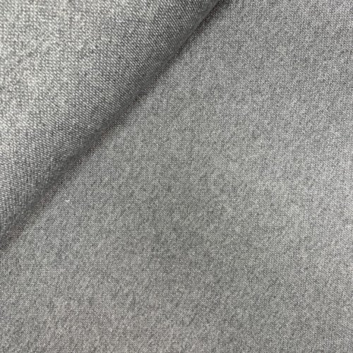 French Terry - grau/silber - Glitzer