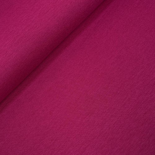 Viskose Strick Jersey - Merino Touch - uni - cyclam