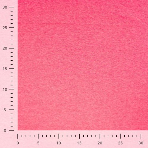 Preview: French Terry - uni - neon pink meliert