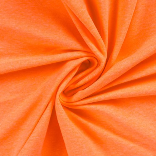 French Terry - uni - neon orange meliert