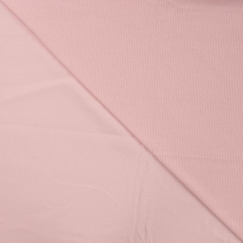 Rib Jersey - Soft - poudre